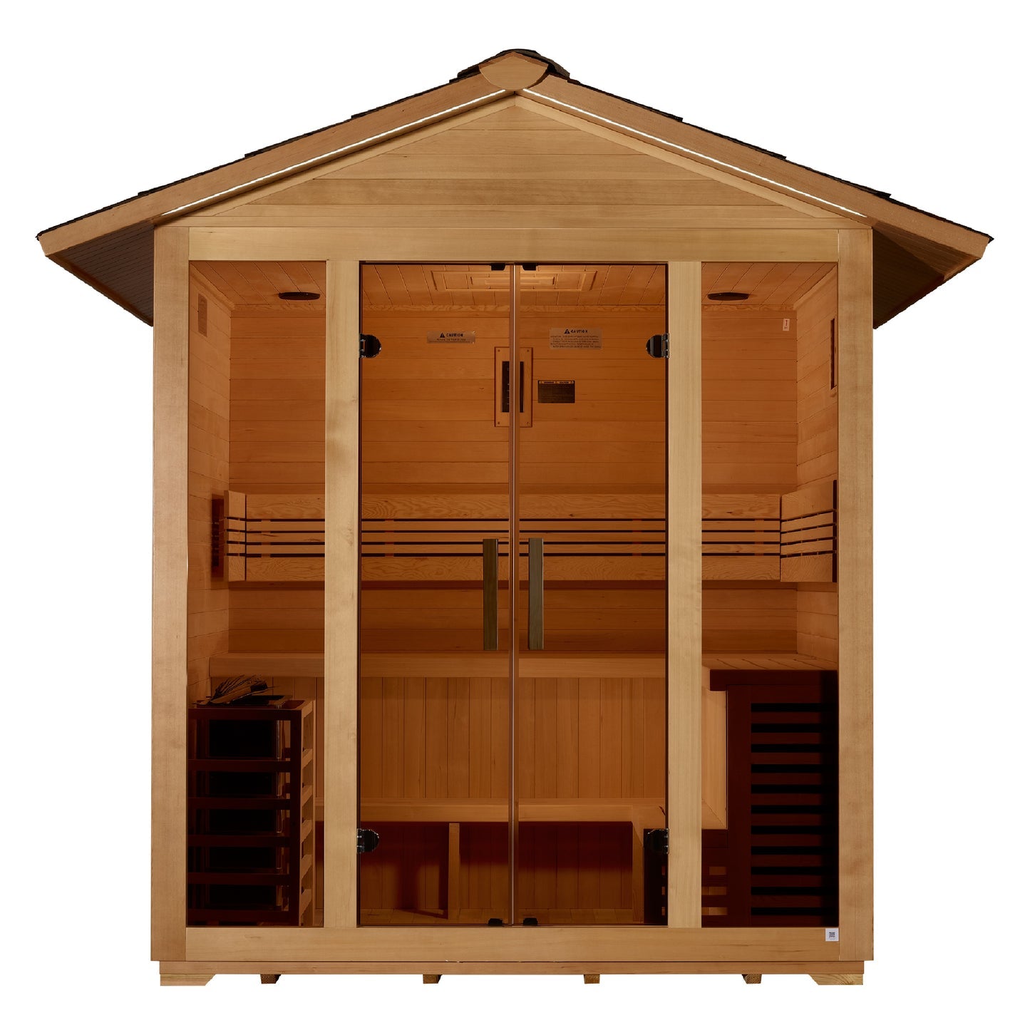 New 2026 "Vorarlberg" 5-Person Traditional Outdoor Sauna