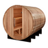 New 2026 "Klosters" 6 Person Barrel Traditional Sauna - Pacific Cedar