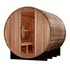 New 2026 "Klosters" 6 Person Barrel Traditional Sauna - Pacific Cedar