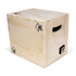 Launch Box 3-In-1 Adjustable Height Wood Plyo Jump Box For Exercises Of All Skill Levels - Small