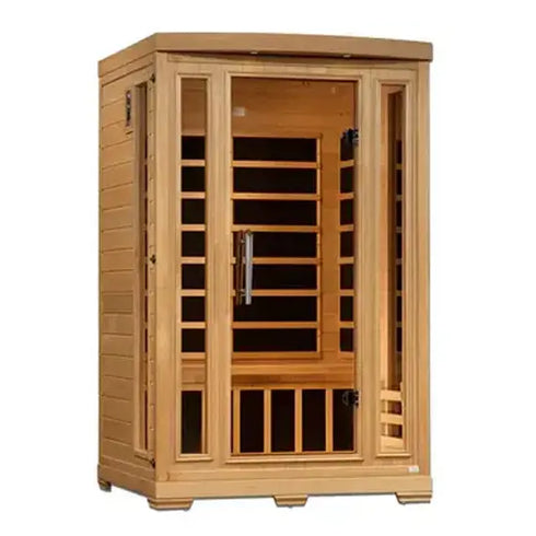 Golden Designs Pro 6 "Amanda" 2-Person Near Zero EMF Far Infrared Sauna