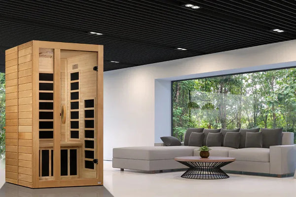 New 2026 "Gracia" 1-2 Person Low EMF FAR Infrared Sauna