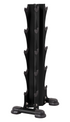 Hoist Fitness 5 Pair Vertical Dumbbell Rack (Dumbbells Not Included)