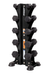 Hoist Fitness 5 Pair Vertical Dumbbell Rack (Dumbbells Not Included)