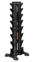 Hoist Fitness 8 Pair Vertical Hex Dumbbell Rack (Dumbbells Not Included)