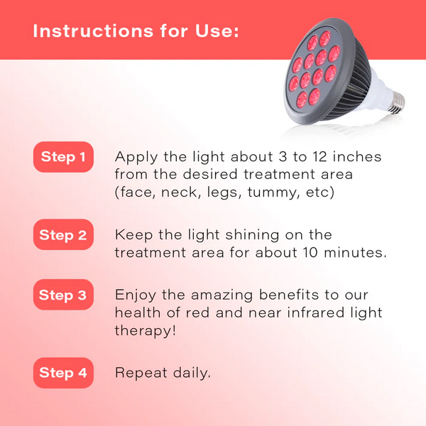 Hooga Handheld Red Light Therapy HG24