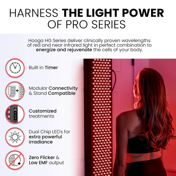 Hooga PRO4500 - Full Body Red Light Therapy Device