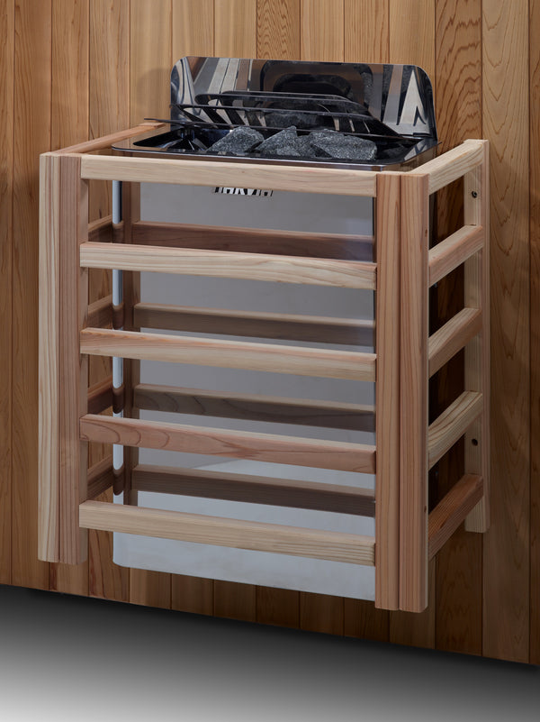 New 2026  "Copenhagen Edition" 3 Person Traditional Sauna - Canadian Red Cedar Interior and Pacific Premium Clear Cedar Exterior