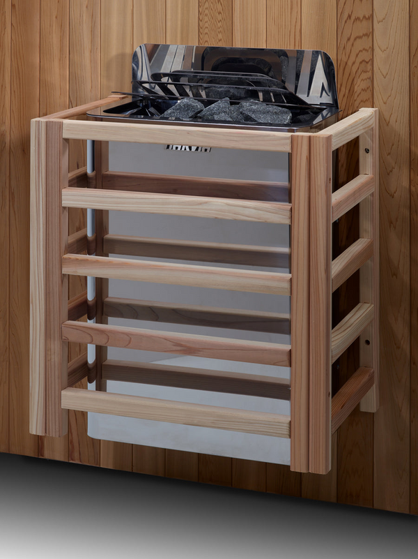 New 2026 Updated "Osla Edition" 6 Person Traditional Sauna - Canadian Red Cedar Interior and Pacific Premium Clear Cedar Exterior