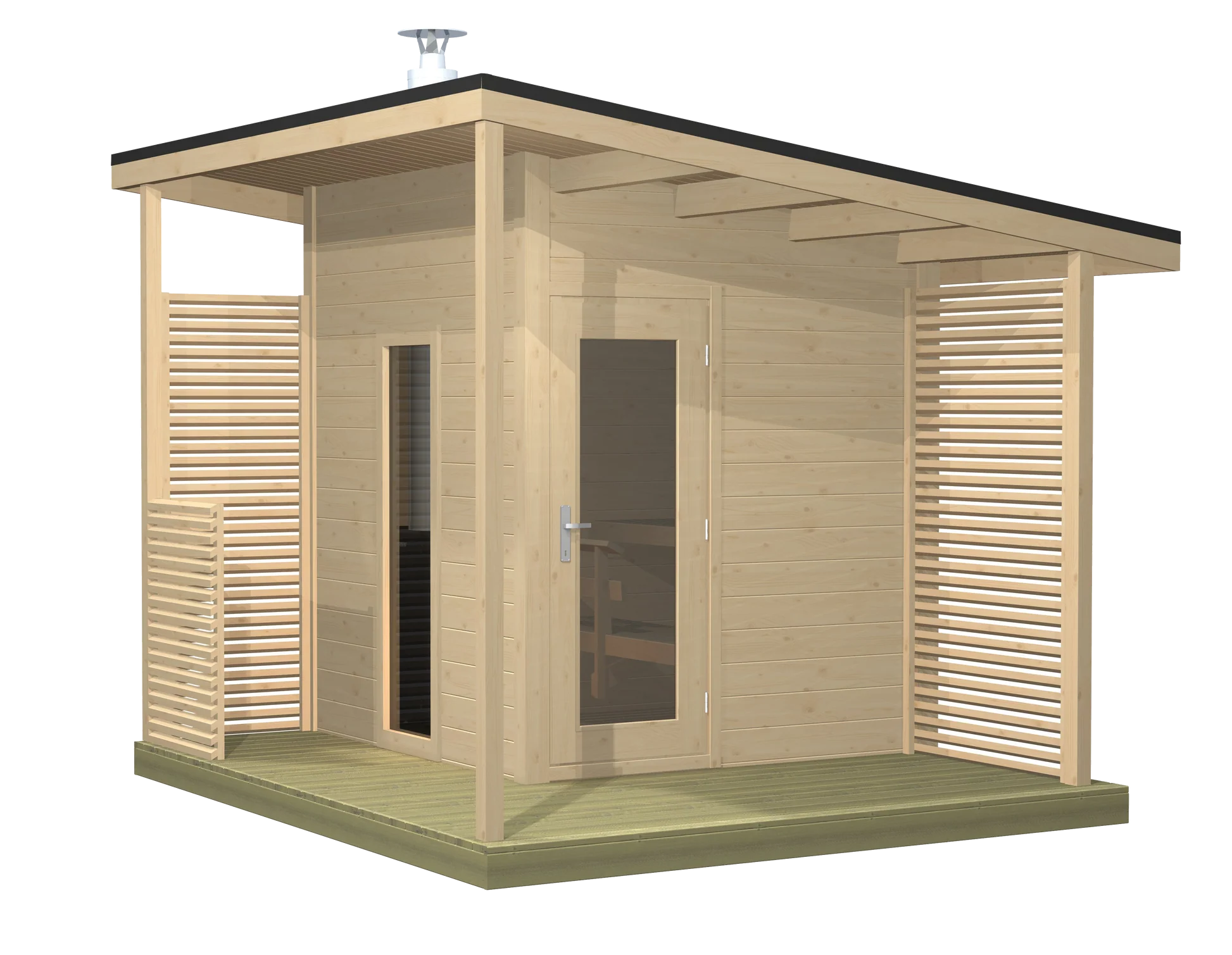 Almost Heaven Solide Compact 4-6 Person Cabin Sauna
