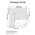 Almost Heaven Himalaya Salt 3-6 Person Indoor Sauna