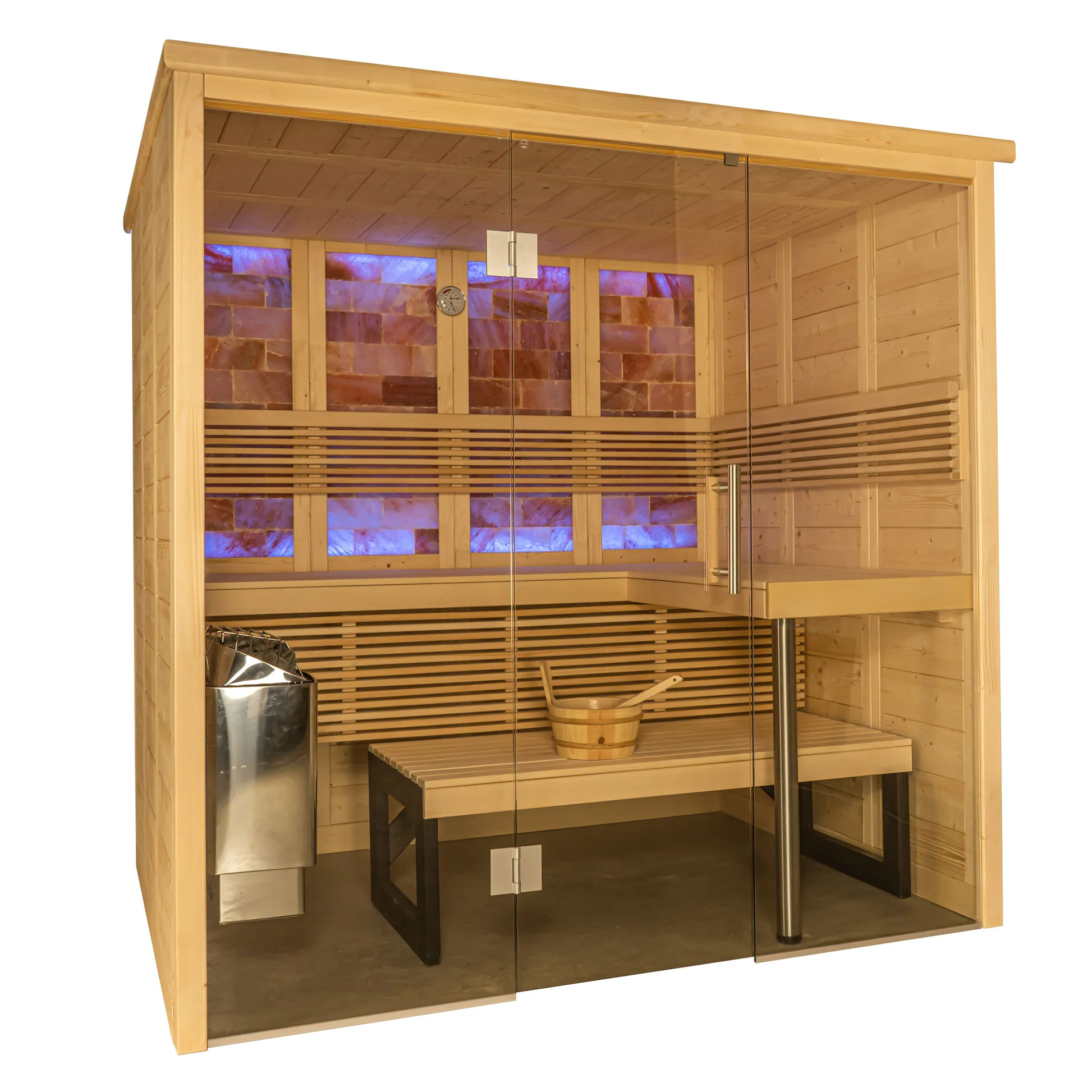 Almost Heaven Himalaya Salt 3-6 Person Indoor Sauna