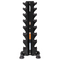 Hoist Fitness 8 Pair Vertical Hex Dumbbell Rack (Dumbbells Not Included)