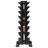 Hoist Fitness 8 Pair Vertical Hex Dumbbell Rack (Dumbbells Not Included)