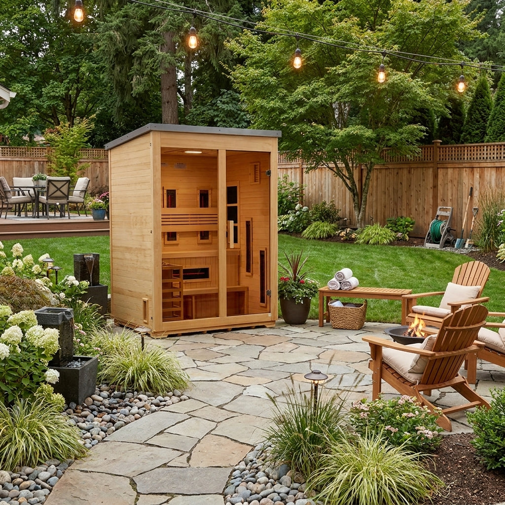 Outdoor Infrared Saunas