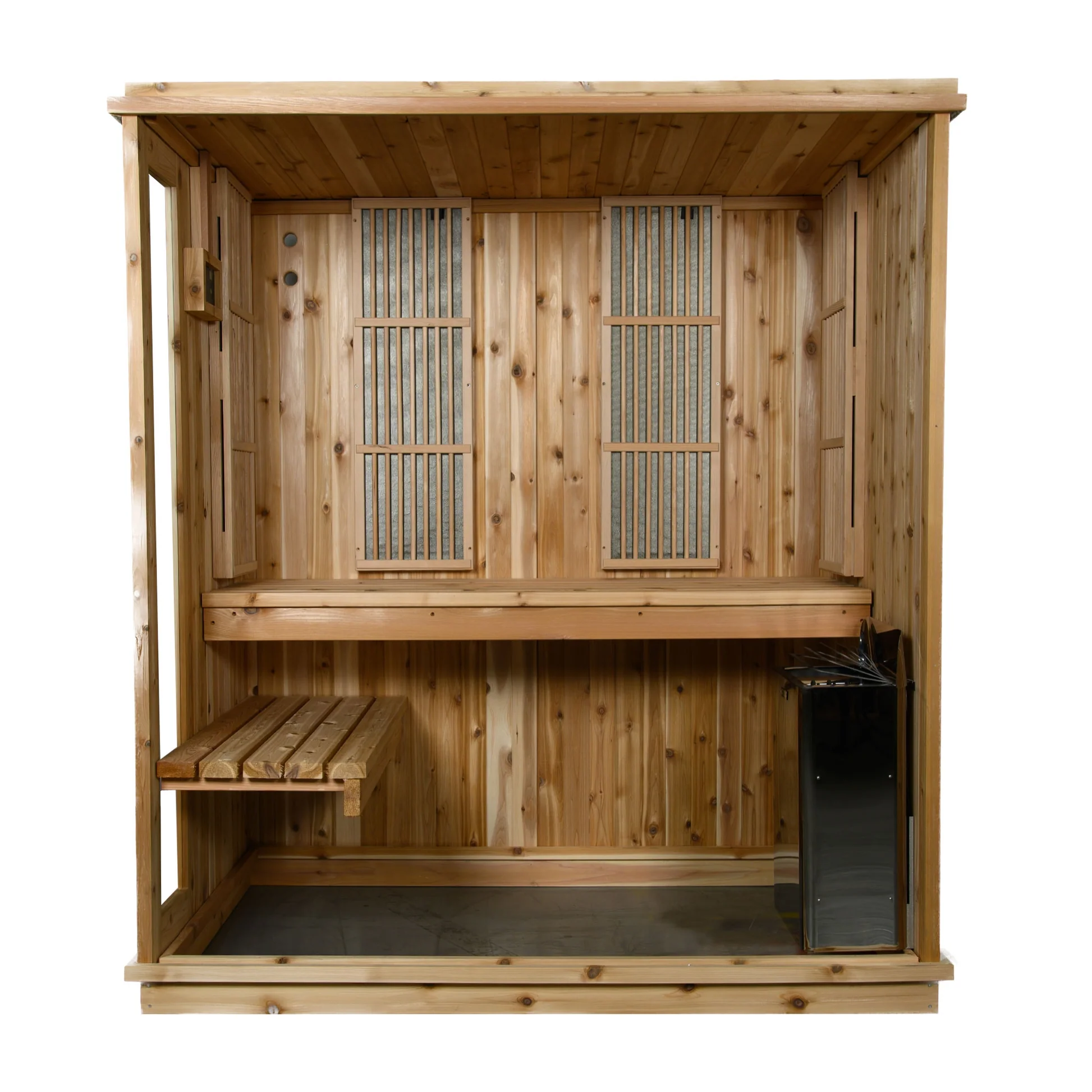Almost Heaven Auburn 2-3 Person Indoor Sauna (Respite Series - Hybrid Option)
