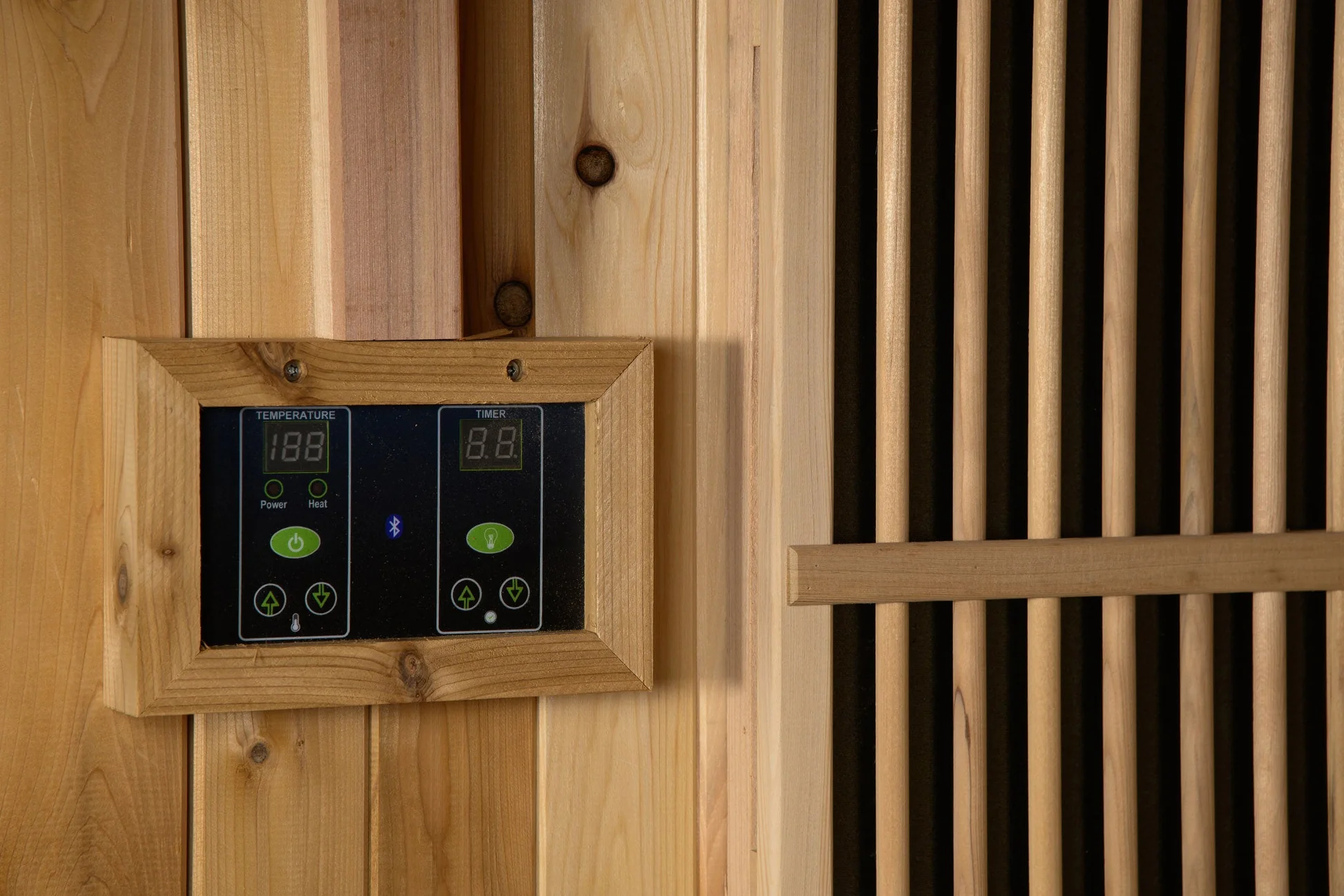 Almost Heaven Auburn 2-3 Person Indoor Sauna (Respite Series - Hybrid Option)