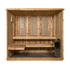 Almost Heaven Bridgeport 6-Person Indoor Sauna (Respite Series - Hybrid Option)