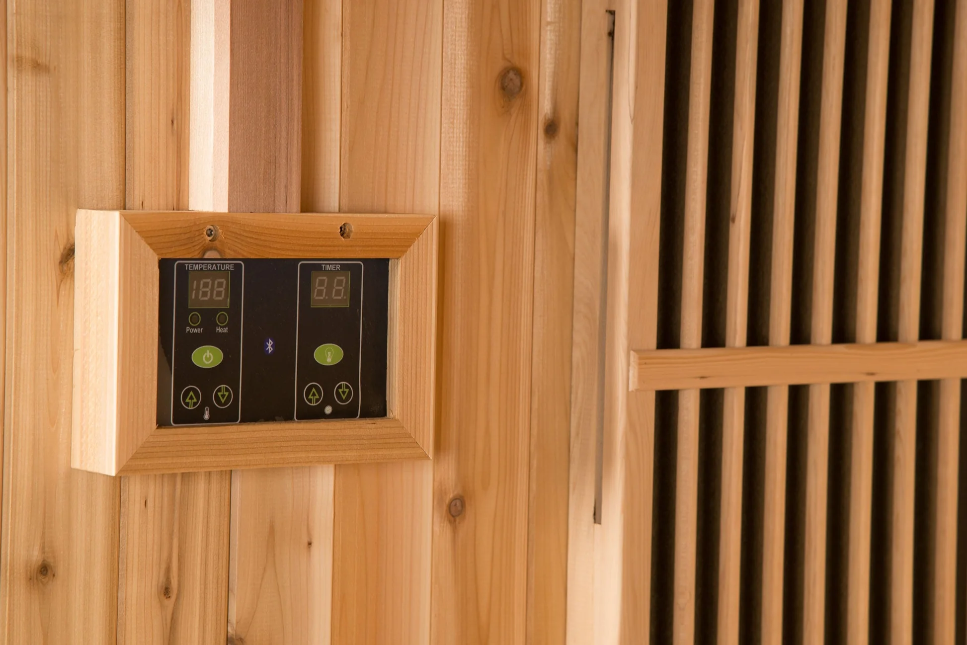 Almost Heaven Grayson 4-Person Indoor Sauna (Respite Series - Hybrid Option)