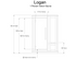 Almost Heaven Logan 1-2 Person Indoor Sauna (Respite Series)