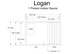 Almost Heaven Logan 1-2 Person Indoor Sauna (Respite Series)