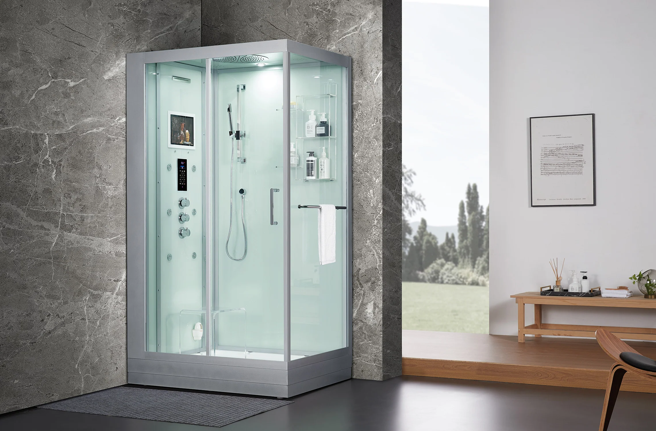 Maya Bath Platinum Lucca-L Steam Shower
