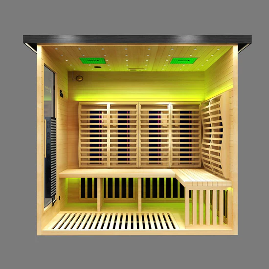 Sun Home Red Light Therapy Luminar Sauna Add-on