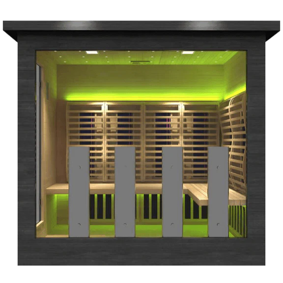 Sun Home Luminar™ Outdoor 5-Person Full Spectrum Infrared Sauna