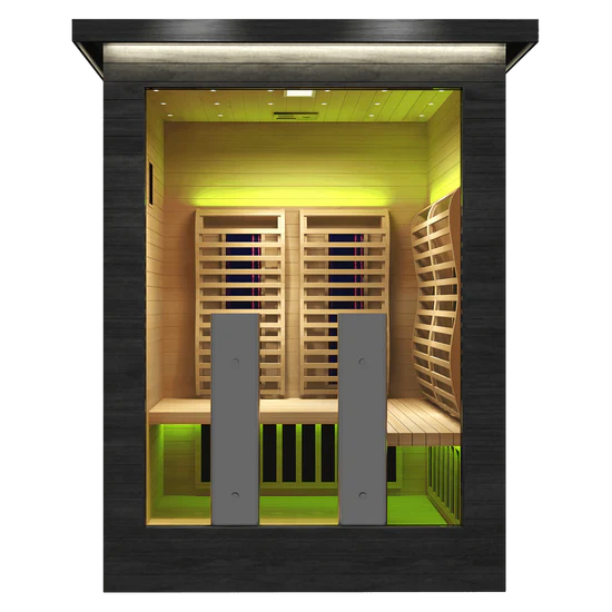 Sun Home Luminar™ Outdoor 2-Person Full Spectrum Infrared Sauna