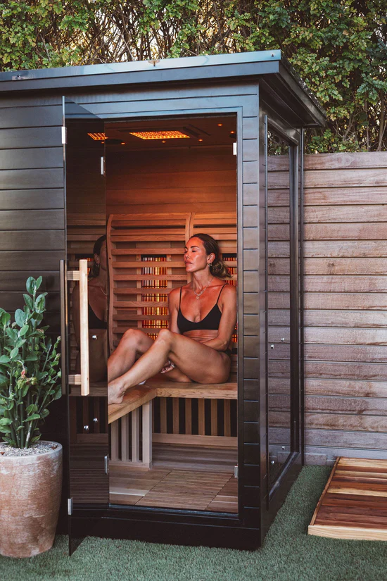 Sun Home Luminar™ Outdoor 2-Person Full Spectrum Infrared Sauna