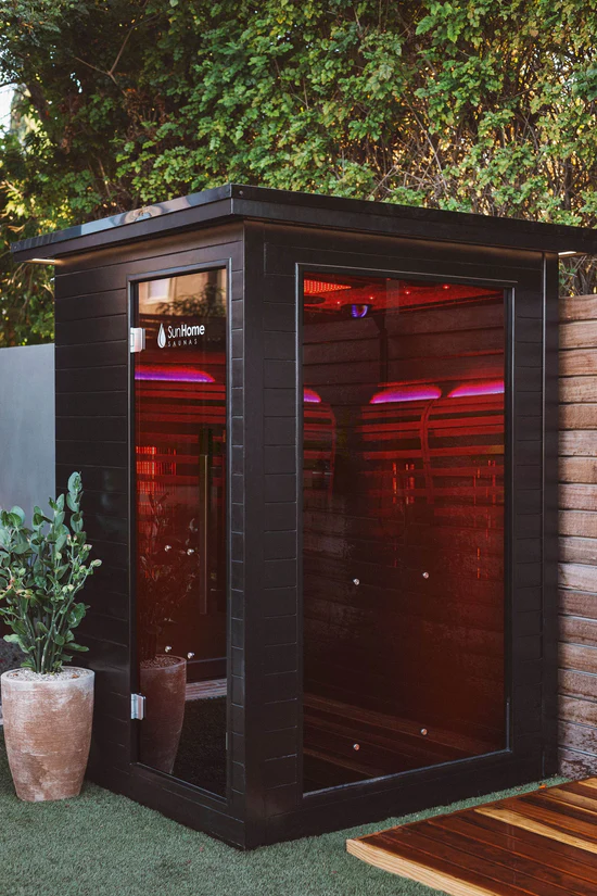 Sun Home Luminar™ Outdoor 2-Person Full Spectrum Infrared Sauna