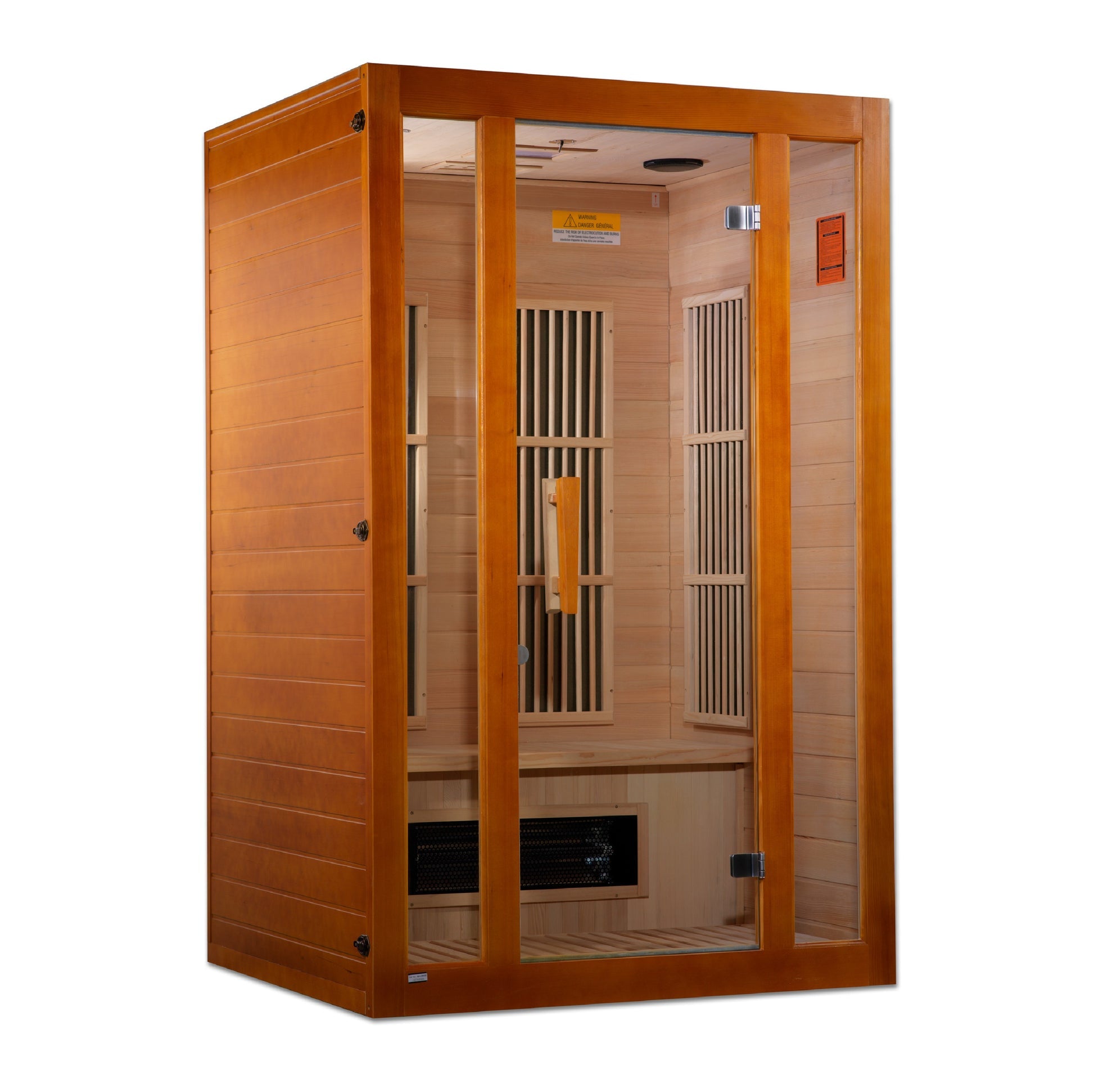New 2026 Maxxus "Aspen" Dual Tech 2-Person Low EMF FAR Infrared Sauna