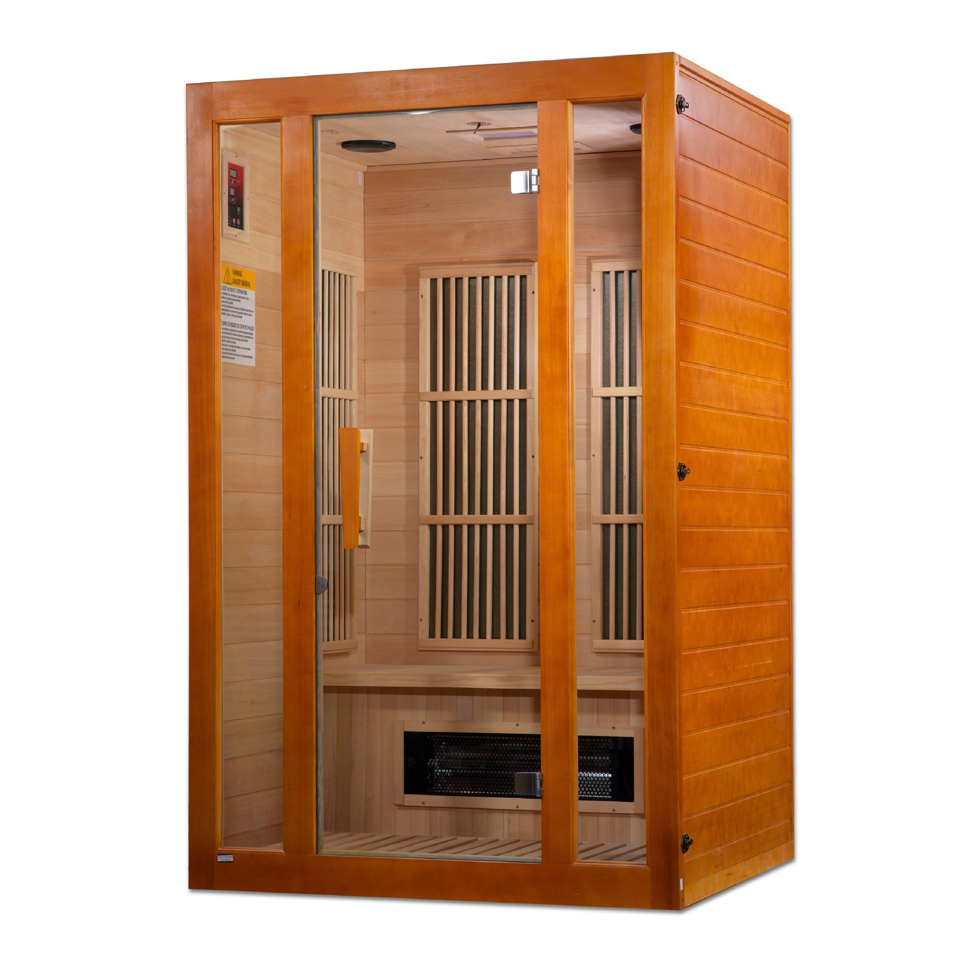 New 2026 Maxxus "Aspen" Dual Tech 2-Person Low EMF FAR Infrared Sauna