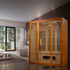 New 2026 Maxxus "Alpine" Dual Tech 3 person Low EMF FAR Infrared Sauna Canadian Hemlock