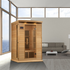 New 2026 Maxxus 2 Person Near Zero EMF FAR Infrared Sauna - Canadian Hemlock