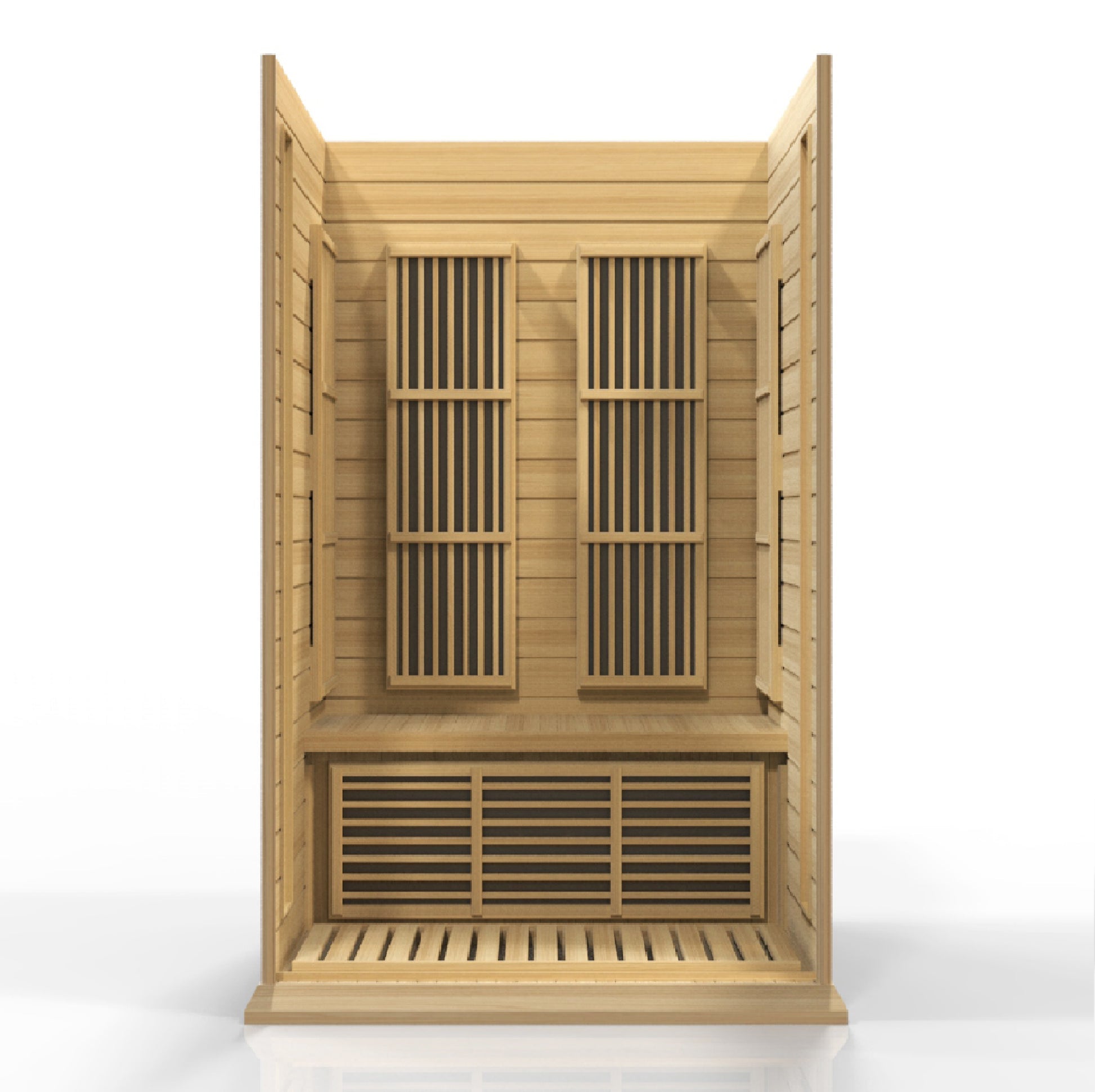 New 2026 MX-K206-01 Maxxus Low EMF FAR Infrared Sauna Canadian Hemlock