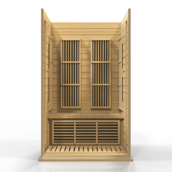 New 2026 MX-K206-01 Maxxus Low EMF FAR Infrared Sauna Canadian Hemlock