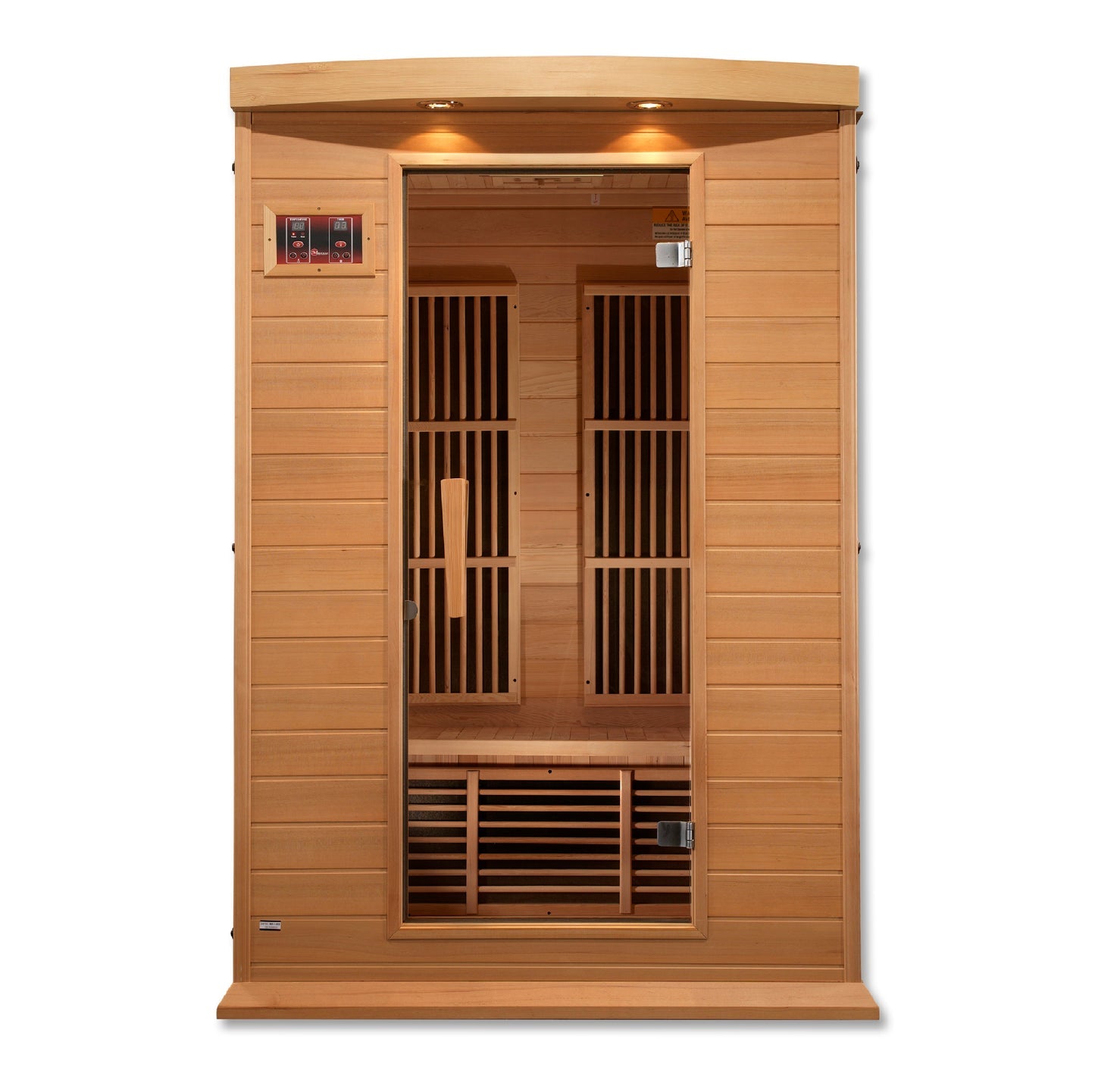 New 2026 MX-K206-01 Maxxus Low EMF FAR Infrared Sauna Canadian Hemlock