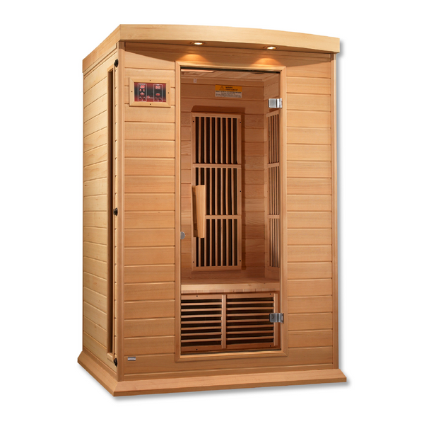 New 2026 MX-K206-01 Maxxus Low EMF FAR Infrared Sauna Canadian Hemlock
