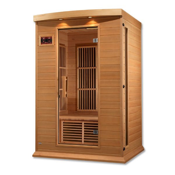 New 2026 MX-K206-01 Maxxus Low EMF FAR Infrared Sauna Canadian Hemlock