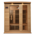 New 2026 Maxxus 3 Person Near Zero EMF FAR Infrared Sauna - Canadian Hemlock