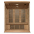 New 2026 Maxxus 3 Person Near Zero EMF FAR Infrared Sauna - Canadian Hemlock
