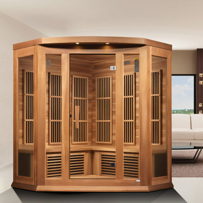 Maxxus 3 Person Low EMF FAR IR Sauna