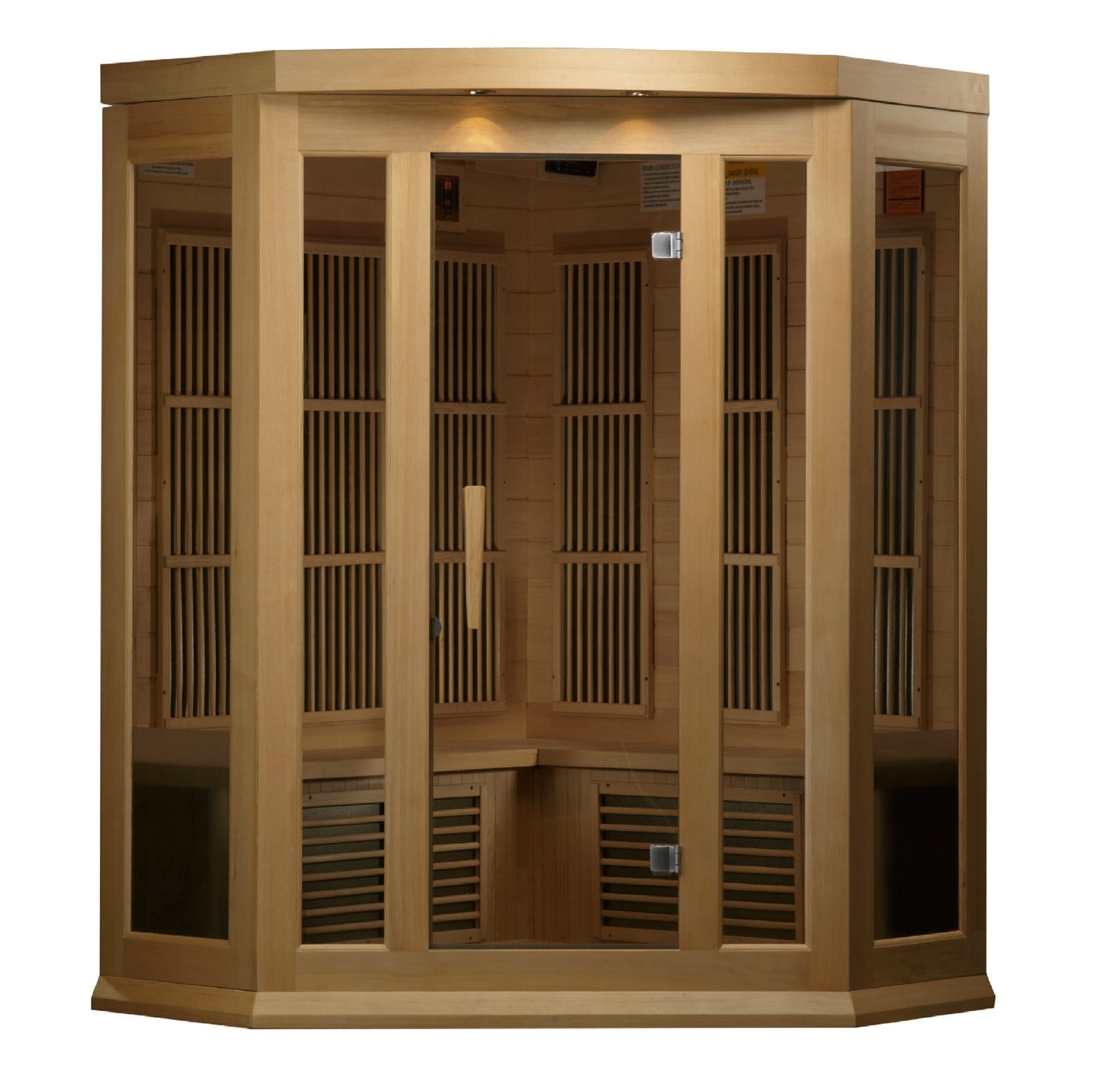 New 2026 MX-K356-01 Maxxus Low EMF FAR Infrared Sauna Canadian Hemlock