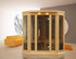 New 2026 MX-K356-01 Maxxus Low EMF FAR Infrared Sauna Canadian Hemlock