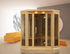 New 2026 MX-K356-01 Maxxus Low EMF FAR Infrared Sauna Canadian Hemlock