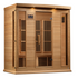 New 2026 Maxxus 4 Person Near Zero EMF FAR Infrared Sauna - Canadian Hemlock