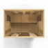 New 2026 MX-K406-01 Maxxus Low EMF FAR Infrared Sauna Canadian Hemlock