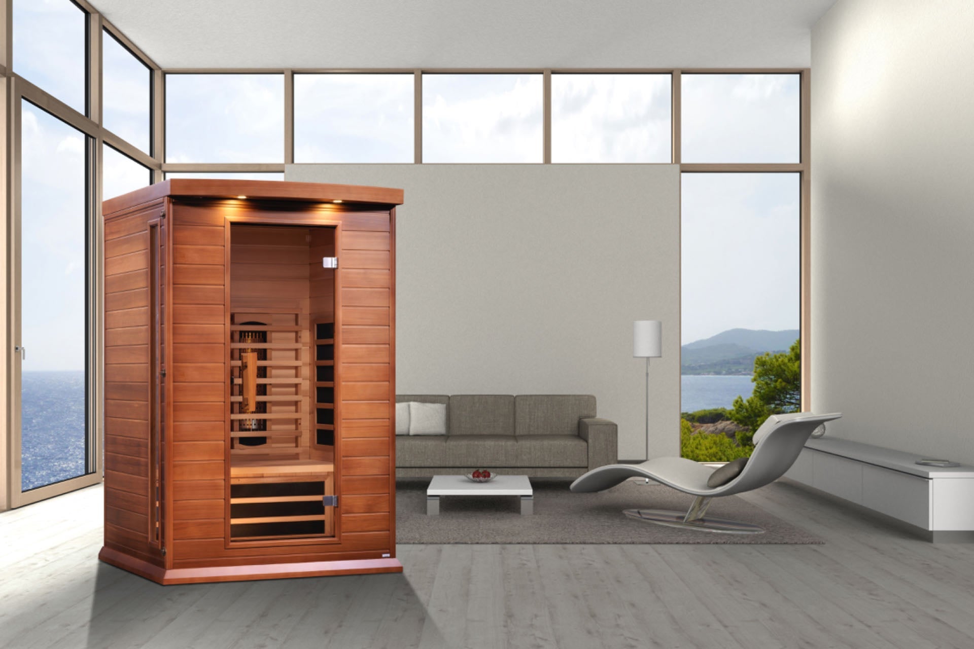 New 2026 Maxxus 2 Person Full Spectrum Infrared Sauna