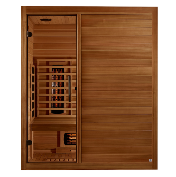 New 2026 S-Line MX-S306-01 Maxxus Full Spectrum Infrared Sauna - Pacific Cedar